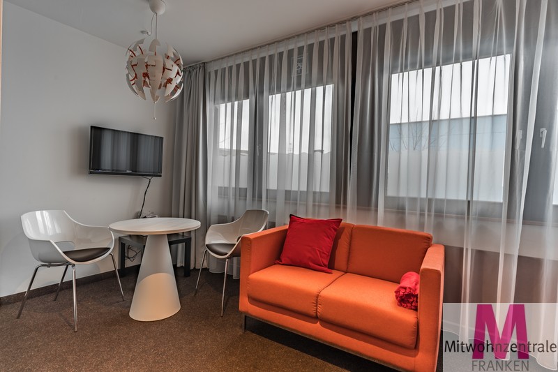 Apartment mit gehobener Komplettausstattung am Nürnberger Hafen - Foto 1