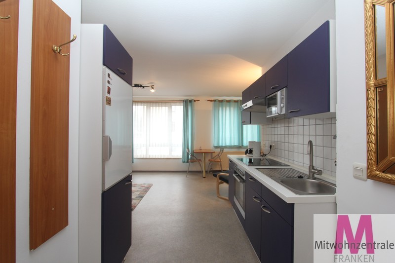 Helle und schön eingerichtete 1 Zimmer Wohnung im Nürnberger Norden - Foto 3