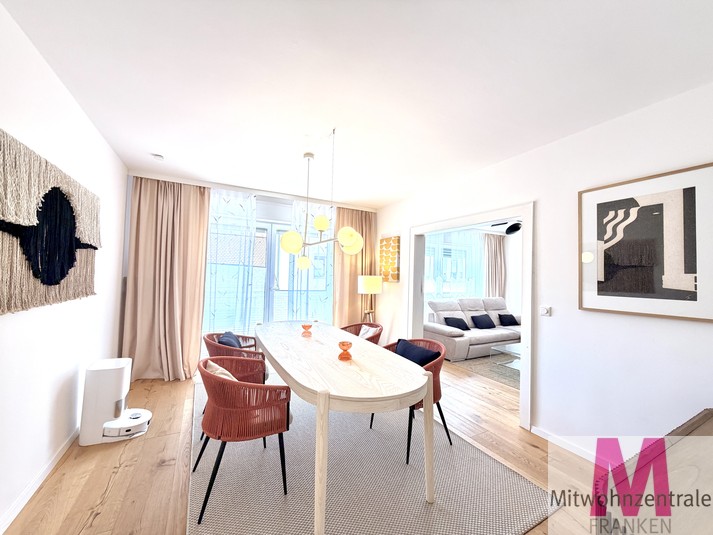 Stilvolle 4-Zimmer-Wohnung in Bestlage Nürnbergs – inkl. Internet, Stellplatz und monatlichem Reinigungsservice - Photo 3