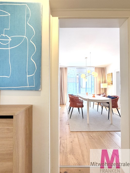 Stilvolle 4-Zimmer-Wohnung in Bestlage Nürnbergs – inkl. Internet, Stellplatz und monatlichem Reinigungsservice - Photo 4