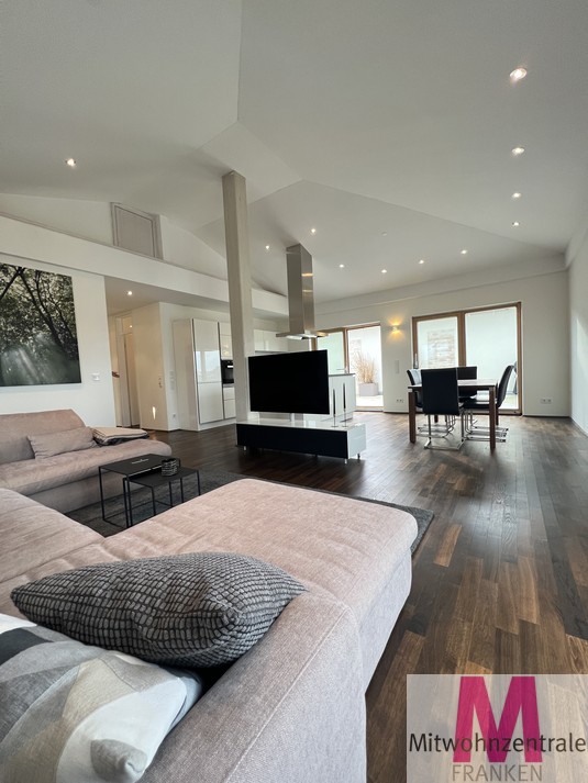 Luxuriöses 3,5-Zimmer Penthouse mit Terrasse, Balkon, Garagenstellplätzen in Schwabach - Foto 1