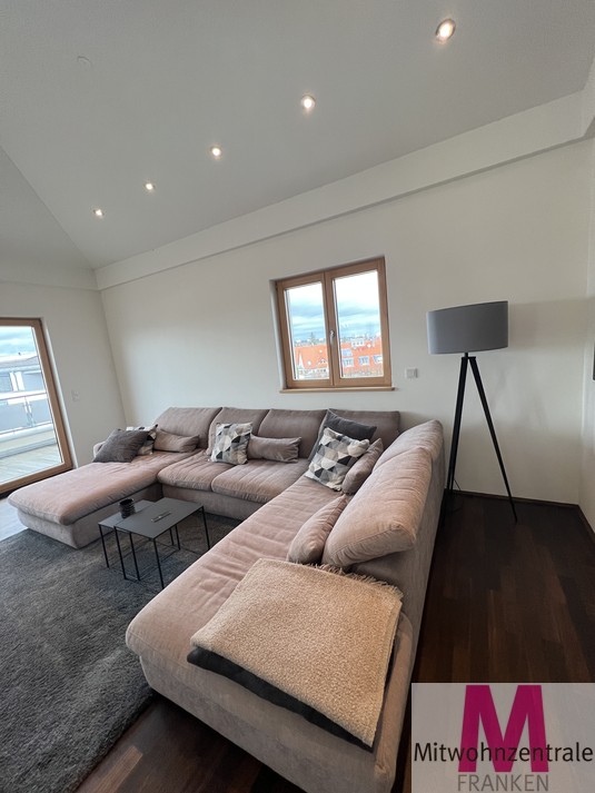 Luxuriöses 3,5-Zimmer Penthouse mit Terrasse, Balkon, Garagenstellplätzen in Schwabach - Foto 3
