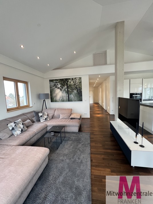Luxuriöses 3,5-Zimmer Penthouse mit Terrasse, Balkon, Garagenstellplätzen in Schwabach - Foto 2