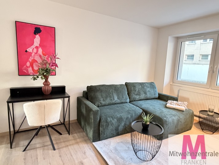 Modern möblierte 3 Zimmer Wohnung im Herzen von Nürnberg - Photo 3