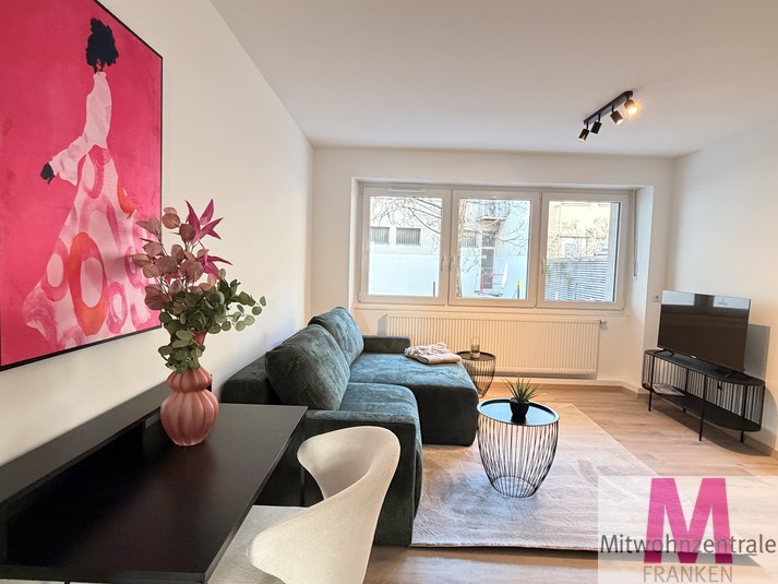 Modern möblierte 3 Zimmer Wohnung im Herzen von Nürnberg - Photo 2