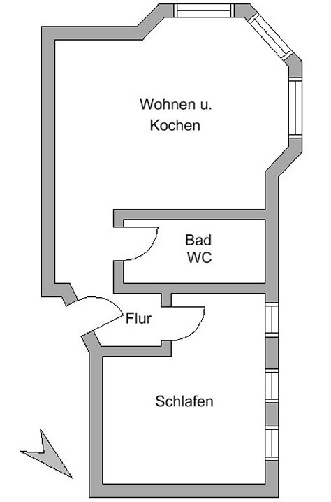 City-Residence: Schönes modernes Apartment mit guter Anbindung - Foto 1