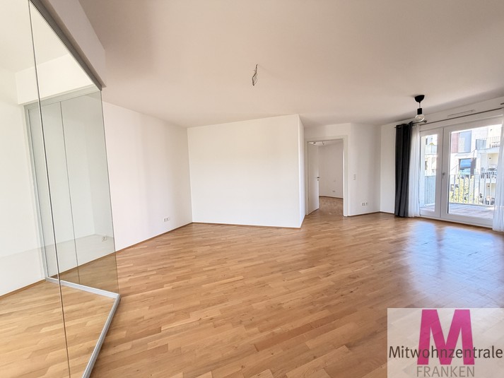 Moderne 3,5-Zimmer-Wohnung mit hochwertiger Ausstattung, Balkon und TG-Stellplatz mit Wallbox in Bestlage von Nürnberg - Photo 1