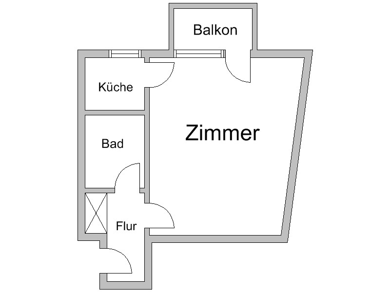 City-Residence: Modern möblierte Wohnung mit Balkon in Sachsenhausen - Foto 1