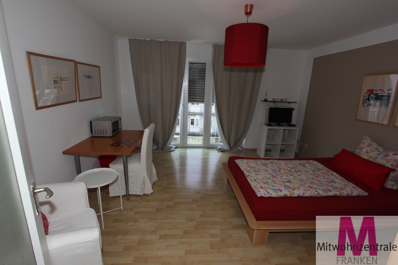 Möblierte 1-Zimmer-Wohnung in Zentrum von Nürnberg - Foto 3