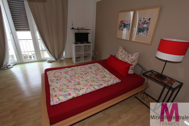 Möblierte 1-Zimmer-Wohnung in Zentrum von Nürnberg - Foto 1