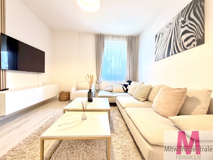 Exklusive, frisch sanierte und möblierte 2-Zimmerwohnung in zentraler Lage in Nürnberg - Photo 1