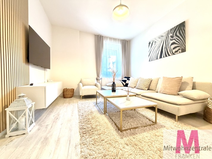 Exklusive, frisch sanierte und möblierte 2-Zimmerwohnung in zentraler Lage in Nürnberg - Photo 2