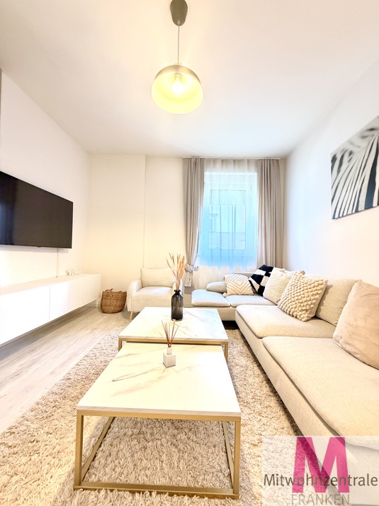 Exklusive, frisch sanierte und möblierte 2-Zimmerwohnung in zentraler Lage in Nürnberg - Photo 3