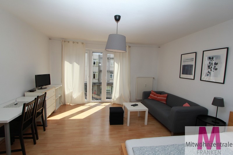 Geräumige möblierte 1-Zimmer Wohnung - Foto 1