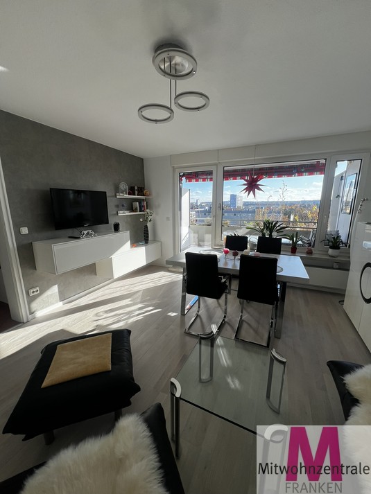 Exklusiv möblierte 2-Zimmerwohnung mit traumhaftem Fernblick in Nürnberg - Photo 3
