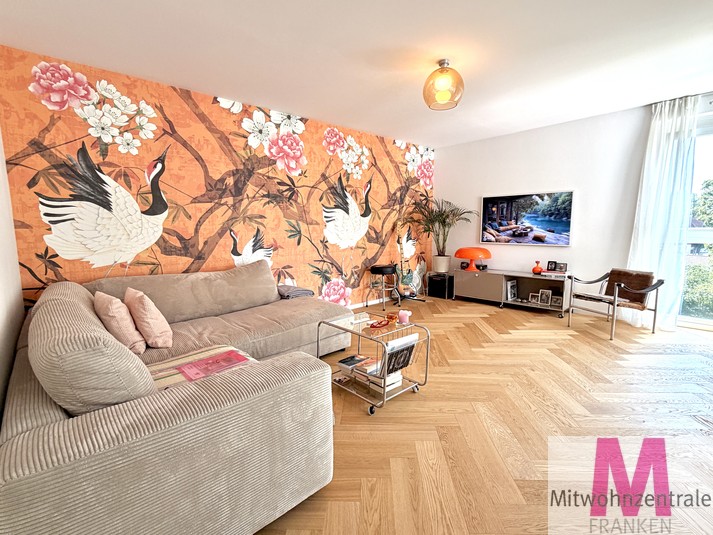 Exklusiv möblierte 2-Zimmer-Penthouse mit spektakulärer 100qm Dachterrasse in ruhiger Toplage - Foto 2