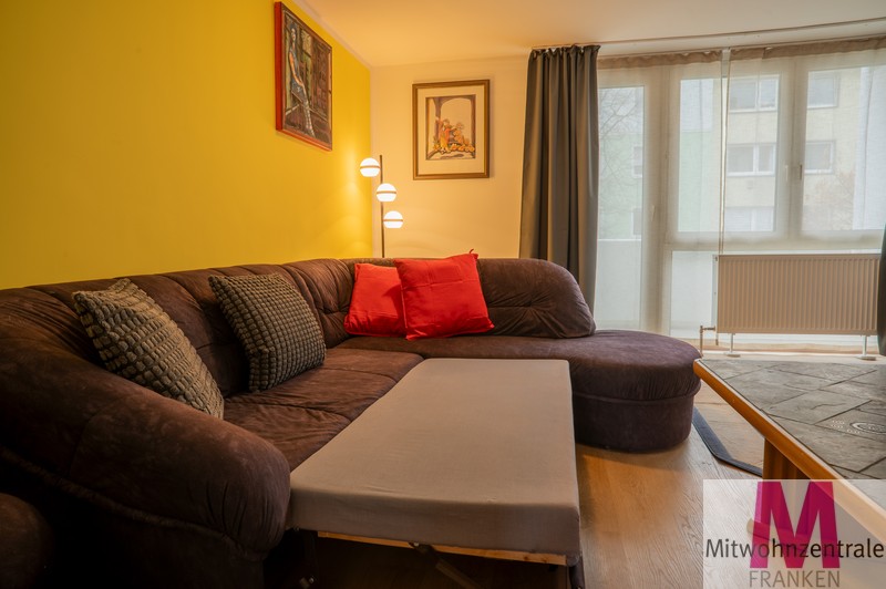 Hochwertig möblierte 3-Zimmerwohnung in bester Nürnberger Lage – Wohnen mit Komfort und Stil - Photo 1