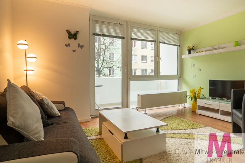 Stilvoll möblierte 2-Zimmerwohnung in bester Nürnberger Lage – Komfortabel wohnen in der Pirckheimerstraße - Foto 3