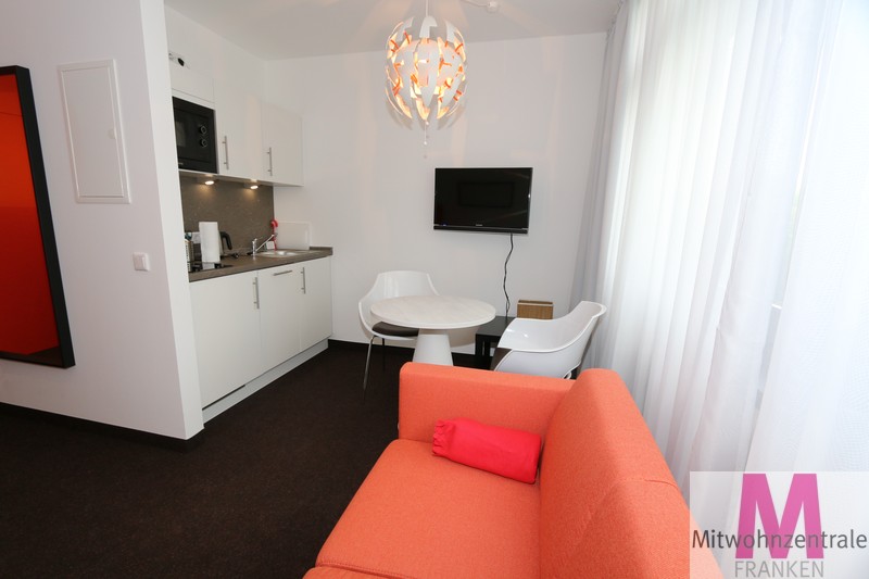 Apartment mit gehobener Komplettausstattung am Nürnberger Hafen - Foto 1