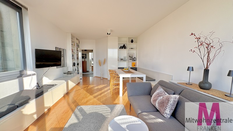 Moderne 2-Zimmer-Wohnung mit Ausblick auf den Fürther Stadtpark - Foto 1
