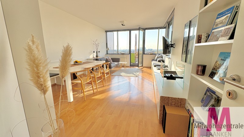 Moderne 2-Zimmer-Wohnung mit Ausblick auf den Fürther Stadtpark - Foto 5